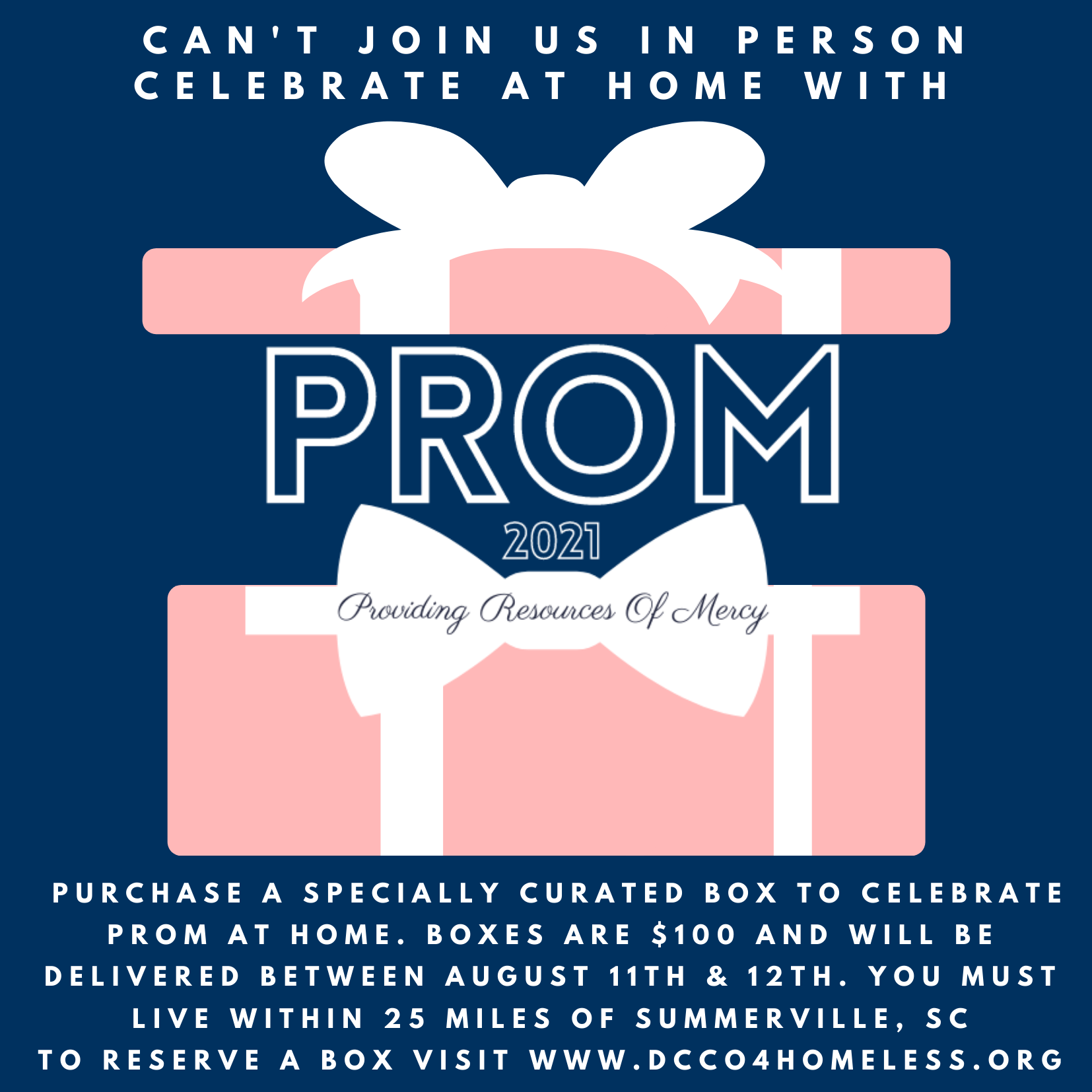 2021 PROM in a Box information